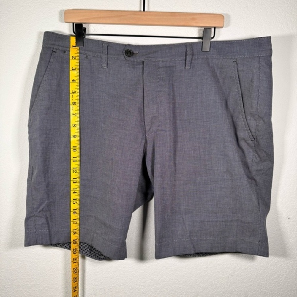 Ted Baker Men's Shorts Size 40R Cotton Flat Front Chino Shorts - Picture 2 of 8